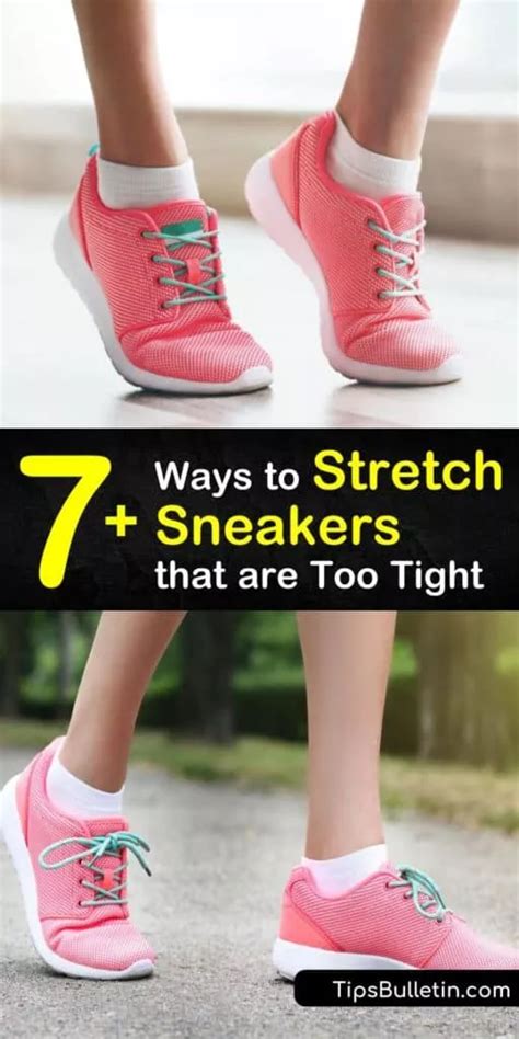 how to stretch trainers that are too tight.